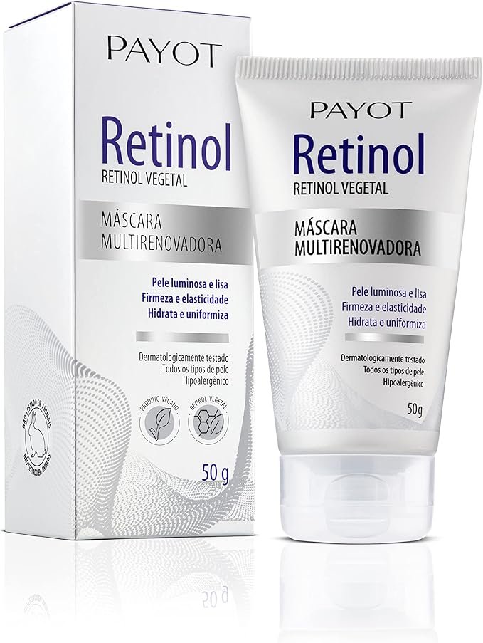 Rotina skincare Payot: máscara retinol multirenovadora