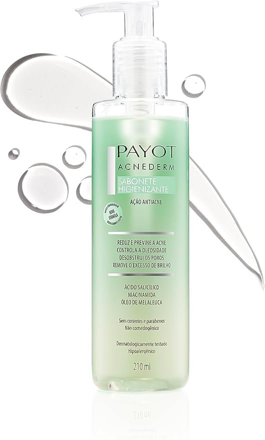 Rotina skincare Payot: sabonete higienizante Acnederm